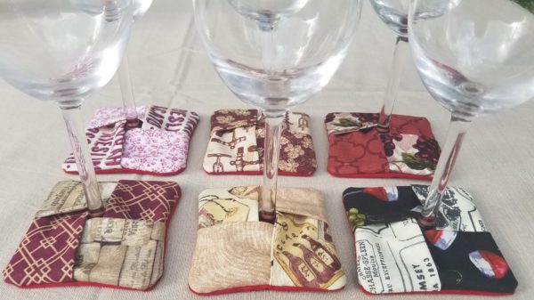 Wine Glass/Drink Coasters (Set of 6) - Image 5