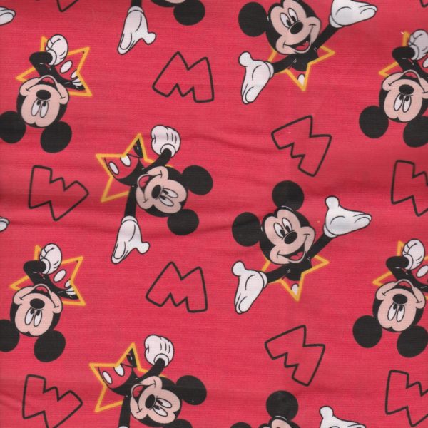 Made-For-You Reversible Bib-Mickey Mouse (Licensed fabric) - Image 2