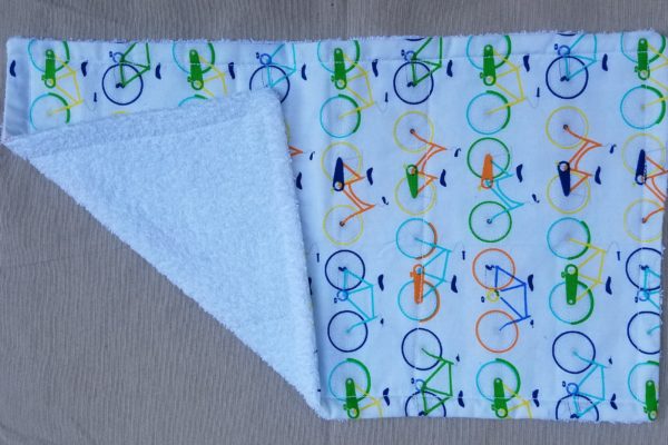 Burp Cloth - Bicycle