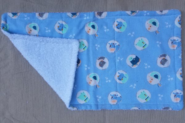 Burp Cloth - Blue Farm