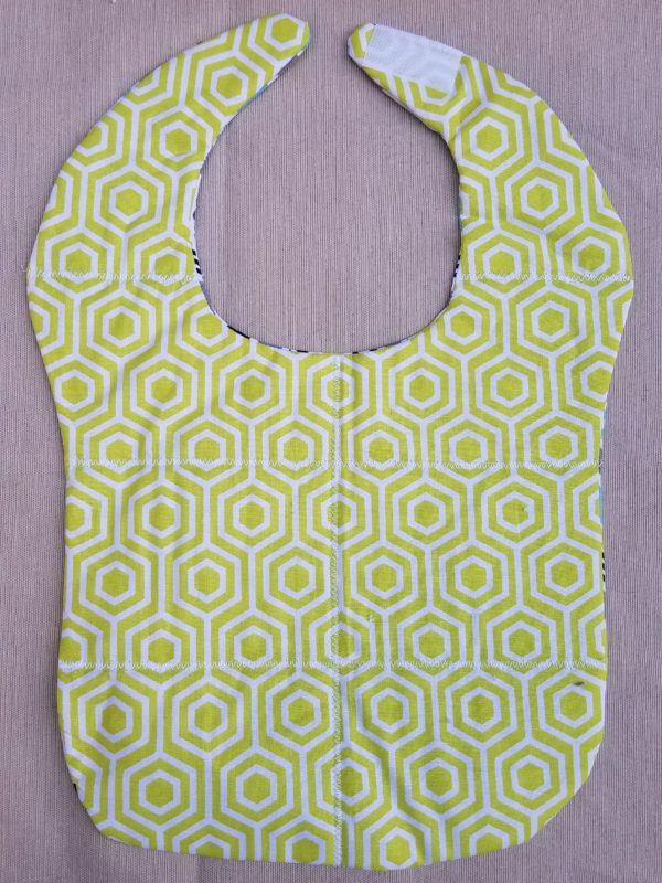 Reversible Large Bib - Cool Arrows - Image 2