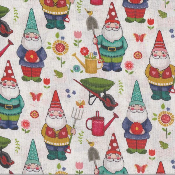 Made-For-You Reversible Bib--Garden Gnomes - Image 2
