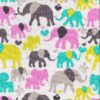 Made-For-You Reversible Bib-Pink Elephants - Image 2