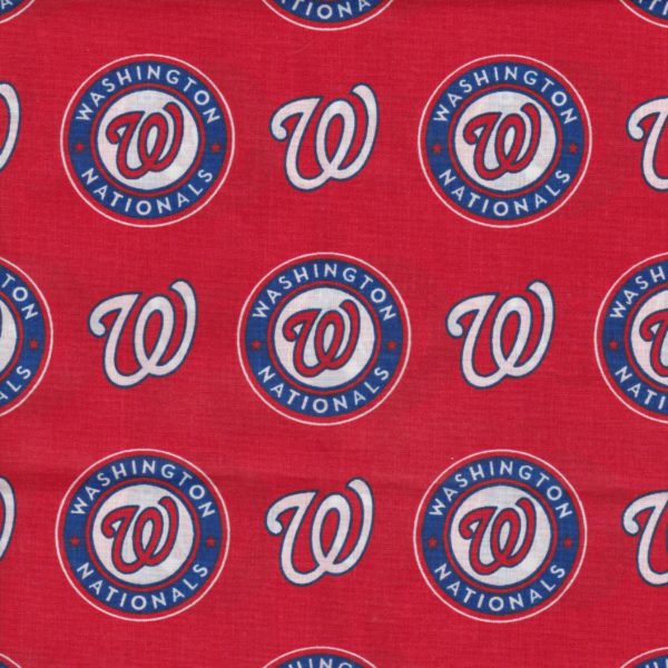 Made-For-You Reversible Bib-Washington Nationals (Licensed fabric) - Image 2