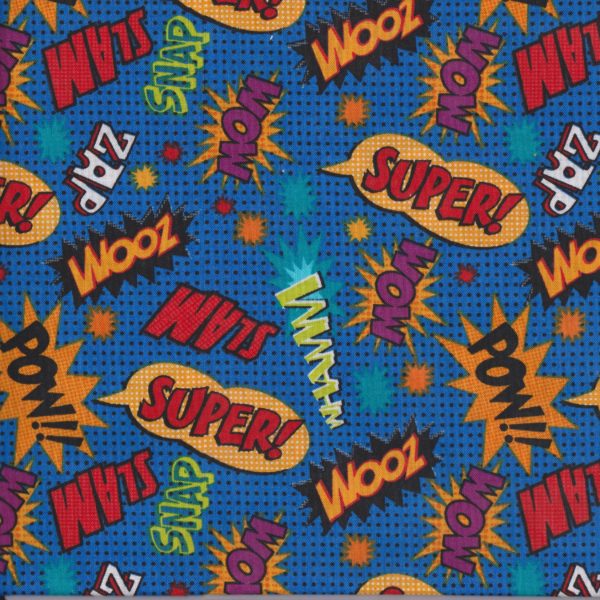 Made-For-You Reversible Bib--Comic Book - Image 2