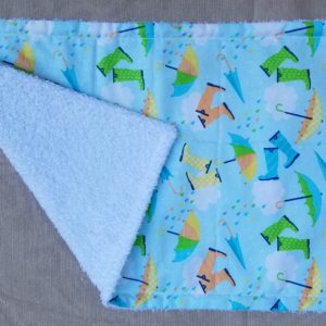 Burp Cloth - Rainy Day