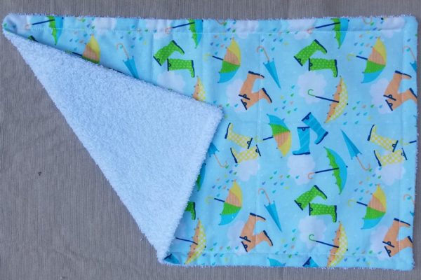 Burp Cloth - Rainy Day
